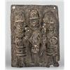 Image 1 : Plakett Benin, 20. sz. bronz