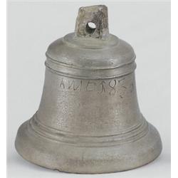 Harang Észak-Magyarország, 1836, bronz, öntöttvas nyelvvel