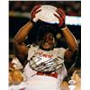 Image 1 : Eddie Lacy Signed Alabama 8x10 Photo (Radtke COA & Lacy Hologram)
