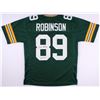 Image 1 : Dave Robinson Signed Packers Jersey Inscribed "HOF 2013" (JSA COA)