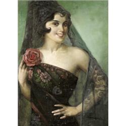 Kövér Gyula (Verpelét, 1883 - ?) Spanyol táncosno…