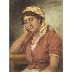 Vastagh György id. (Szeged, 1834 - Budapest, 1922) Cigánylán…