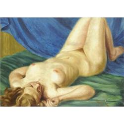 Lányi jelzéssel  Alvó modell, 1937…