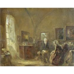 Péczely Antal (Budapest, 1891- ?, 1944 körül) oszi napsütés…