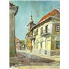 Image 1 : Vajda Károly (Nagybánya, 1961 - ) Kolozsvári utca, 1987…