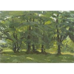 Viski János (Szokolya, 1891 - Budapest, 1987) Erdorészlet…