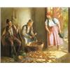 Horváth G. Andor (Budapest, 1876 - ?) Kukoricamorzsolás, 191…