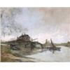 Image 1 : Déry Béla (Budapest, 1870 - Budapest, 1932) Holland kiköto…