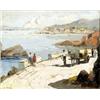Image 1 : Szabó Béla Leó (Budapest, 1887 - ?) Mediterrán tengerpart…