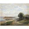 Image 1 : Ujváry Ferenc (Kisoroszi, 1898 - ?) Dunapart…