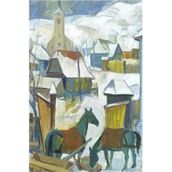 Páll Lajos (Korond, 1938 - ) Erdélyi falu télen…