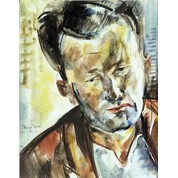 Nagy Imre (Csíkzsögöd, 1893 - Csíkszereda, 1976) Férfi portr…