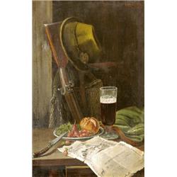 Laum, Fritz jelzéssel, 1900 körül  Vadászcsendélet…