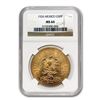 Image 1 : 1926 Mexico Gold 50 Pesos Gold Content = 1.2057 oz. Better early date! Almost 1 1/4 Oz Gold