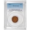 Image 1 : 1872 INDIAN HEAD CENT, PCGS GOOD-06