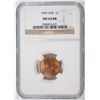 Image 1 : 1909 VDB LINCOLN CENT, NGC MS-64 RED BROWN