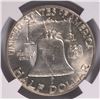 Image 3 : 1950-D FRANKLIN HALF DOLLAR, NGC MS-63 FBL