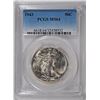 Image 1 : 1943 WALKING LIBERTY HALF DOLLAR, PCGS MS-64