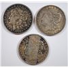 Image 1 : 1921-P-D-S MORGAN SILVER DOLLARS,  NICE CIRCS