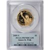 Image 4 : 2009-S JAMES POLK PRESIDENTIAL DOLLAR PCGS PR-70 DCAM