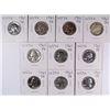 Image 1 : (10) 1961 PROOF WASHINGTON QUARTERS