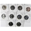 Image 1 : (10) 1962 PROOF WASHINGTON QUARTERS