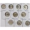 Image 1 : (10) CH BU 1950-D WASHINGTON QUARTERS
