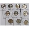Image 1 : (10) CH BU 1950-S WASHINGTON QUARTERS