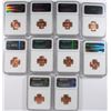 Image 2 : (10) 1959 LINCOLN CENTS NGC MS-66 RED !!!