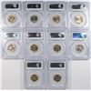 Image 2 : (10) 1943-D JEFFERSON NICKELS PCGS MS-65