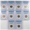 Image 1 : (10) 1943-D JEFFERSON NICKELS PCGS MS-65 FS