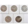 Image 2 : (5) 1902-S BARBER HALF DOLLARS