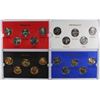 Image 2 : 4 - 1999 STATE QUARTER SET COLLECTION - GOLD, PLATINUM, PHILADELPHIA & DENVER