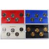 Image 2 : 4 - 2001 STATE QUARTER SET COLLECTION - GOLD, PLATINUM, PHILADELPHIA & DENVER