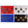Image 2 : 4 - 2007 STATE QUARTER SET COLLECTION - GOLD, PLATINUM, PHILADELPHIA & DENVER