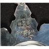 Image 2 : GORHAM SNOWFLAKE STERLING SILVER .66 TROY OZ
