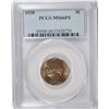 Image 1 : 1938 JEFFERSON NICKEL, PCGS MS-66 FULL STEPS! TOUGH!