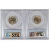 Image 2 : ( 2 ) 1943-D JEFFERSON NICKELS, PCGS MS-66 FULL STEPS