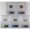Image 2 : Lof of 5 Jeff nickels all PCGS-65: 1940,41, 42S, 43P, 45S