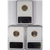 Image 2 : (3) NGC GRADED JEFFERSON NICKELS:  1945-D MS-65 5 FULL STEPS, 46 & 50-D MS-65