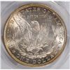 Image 3 : 1885 MORGAN SILVER DOLLAR, PCGS MS-65+  SPECTACULAR COLORS!