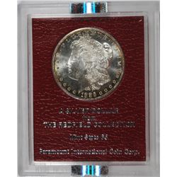 1886-S MORGAN SILVER DOLLAR, REDFIELD-PARAMOUNT MS-65 GEM  RARE!