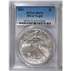 Image 1 : 2004 AMERICAN SILVER EAGLE, PCGS MS-70 PERFECT
