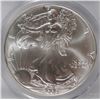 Image 2 : 2005 AMERICAN SILVER EAGLE, PCGS MS-70 RARE LISTS IN PCGS PRICE GUIDE AT $700.00