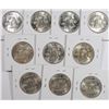 Image 2 : (10) 1949 FRANKLIN HALF DOLLARS CH BU