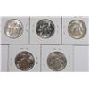 Image 2 : (5) 1949-S FRANKLIN HALF DOLLARS CH BU