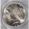 Image 2 : 1922 PEACE SILVER DOLLAR, PCGS MS-63  WHITE!