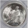 Image 3 : 1922 PEACE SILVER DOLLAR, PCGS MS-63  WHITE!