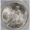 Image 3 : 1925 PEACE SILVER DOLLAR, PCGS MS-64 WHITE!