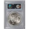 Image 4 : 1925 PEACE SILVER DOLLAR, PCGS MS-64 WHITE!